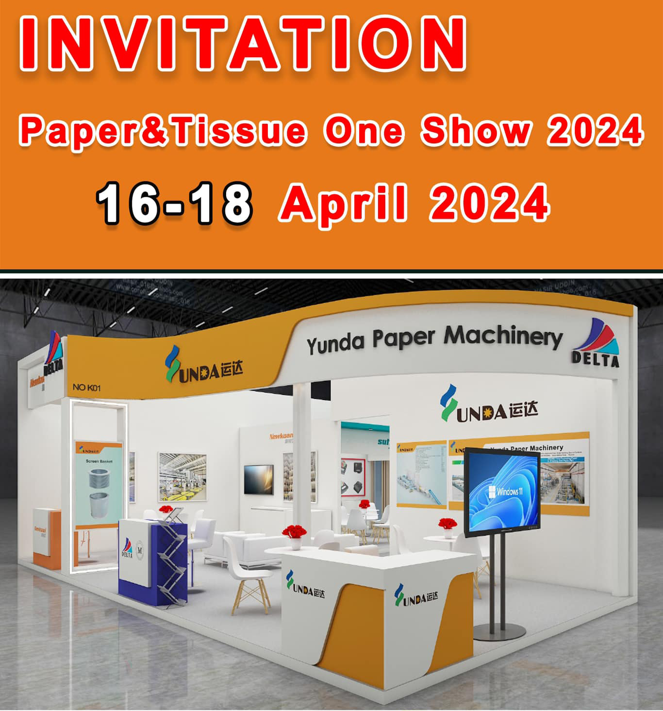 2024 Paper&Tissue One Show - Yunda Paper Machinery