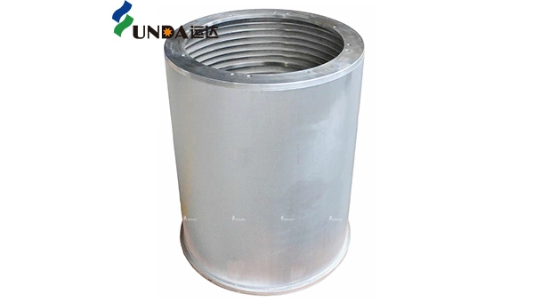 Inflow pressure screen basket