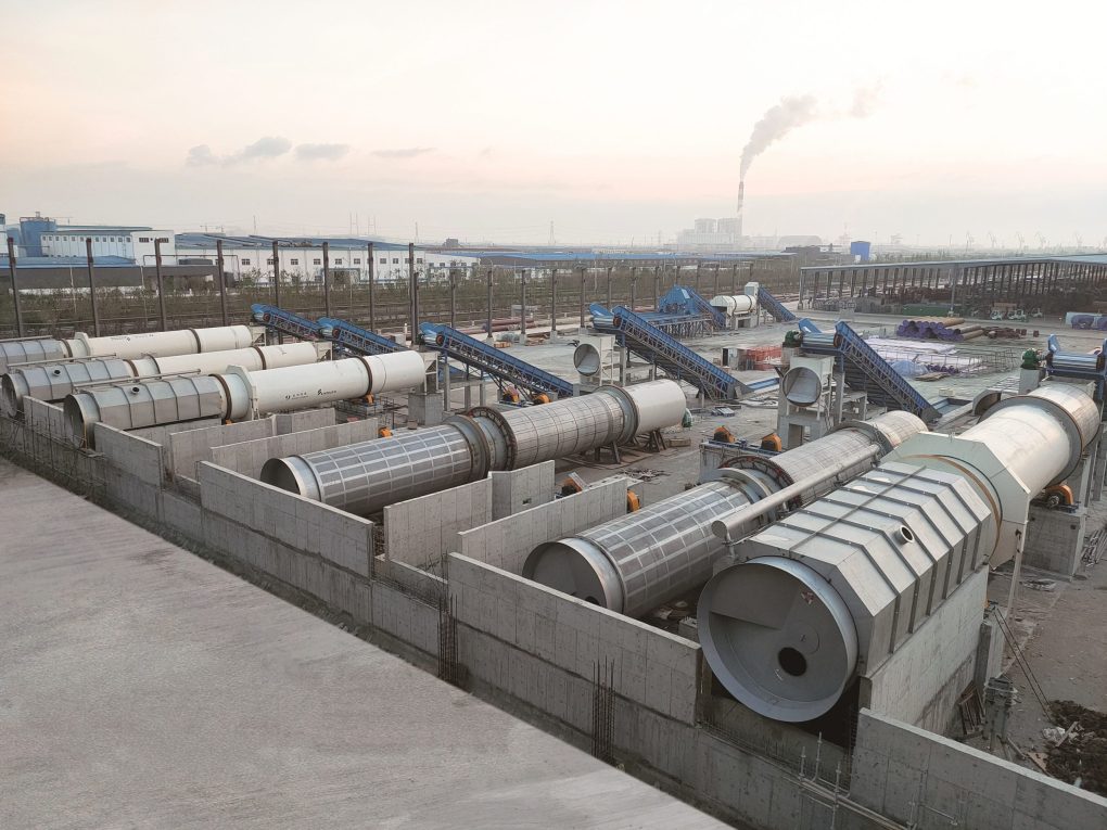 yunda-drum-pulper-and-slat-conveyor-for-jintian-paper