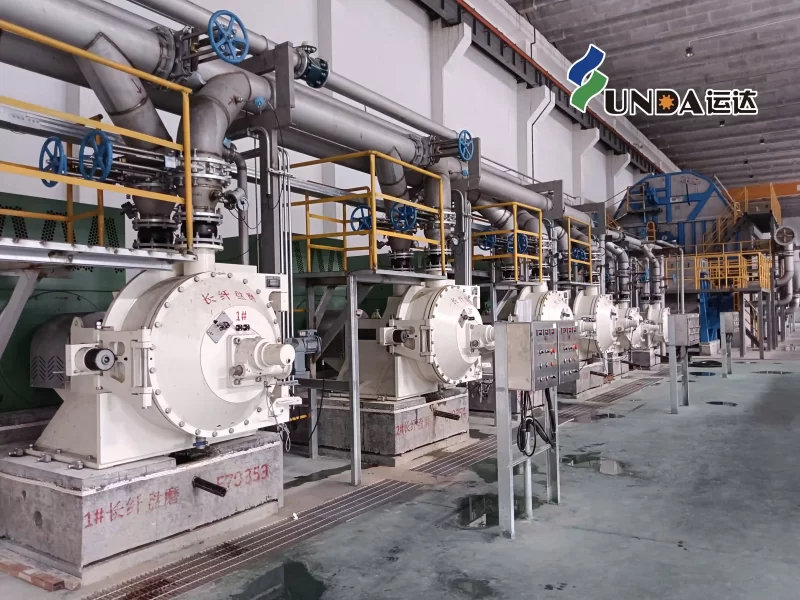 double-disc-refiner-in-plant