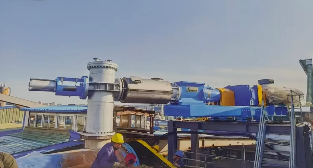 screw-feeder-for-pulp-mills